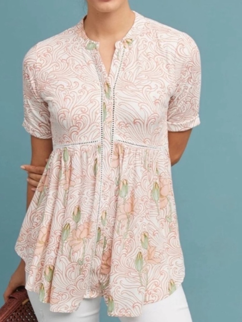Anthropologie Akemi + Kin |
Veria Tunic Top